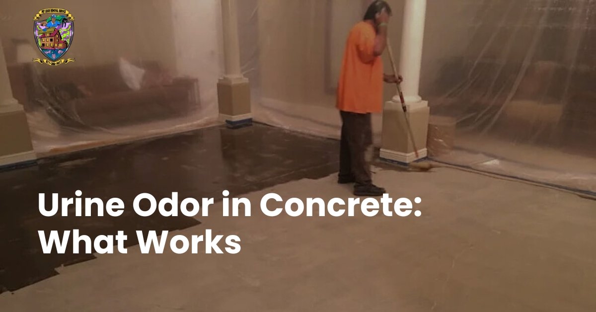 Urine Odor in Concrete