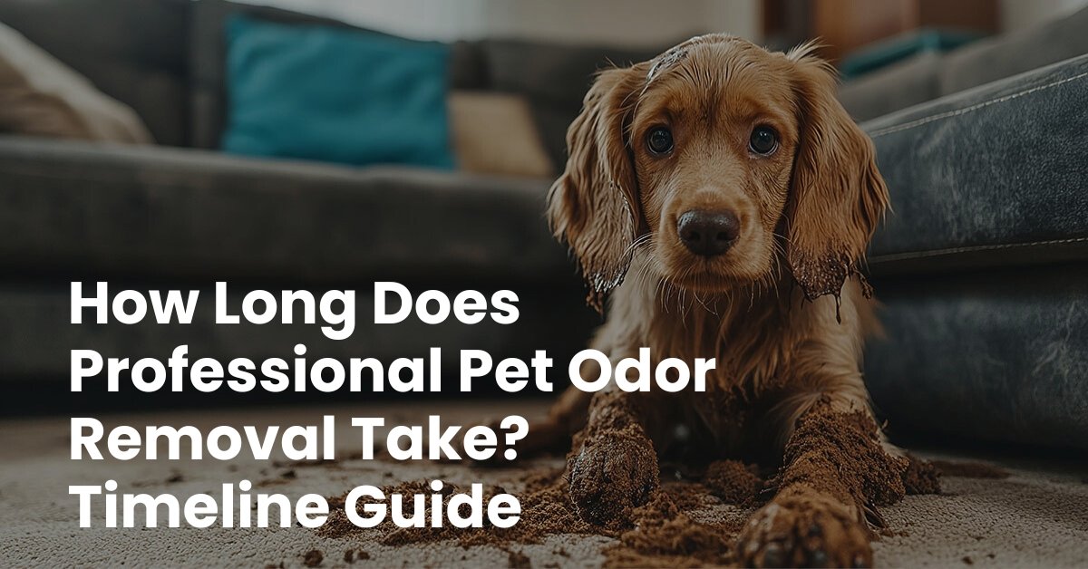 How Long Does Professional Pet Odor Removal Take? Timeline Guide