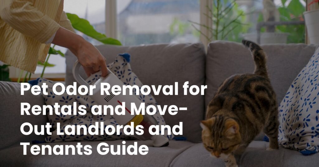 Pet Odor Removal for Rentals and Move-Out Landlords and Tenants Guide