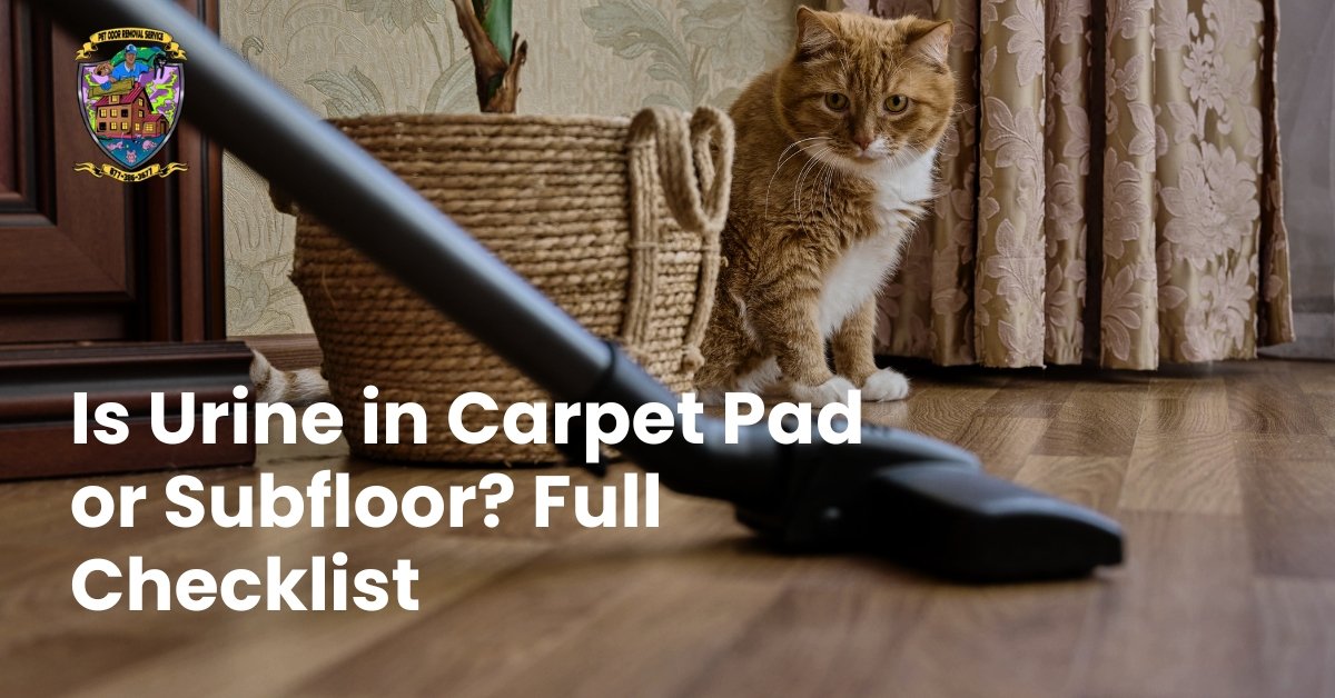 Remove Pet Odor Before Selling House